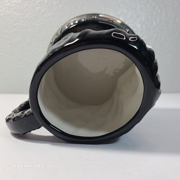 Vtg Kiss The STARCHILD Ceramic Face Mug By Spencer 2002 X Large Coffee Cup 3D - Picture 5 of 16